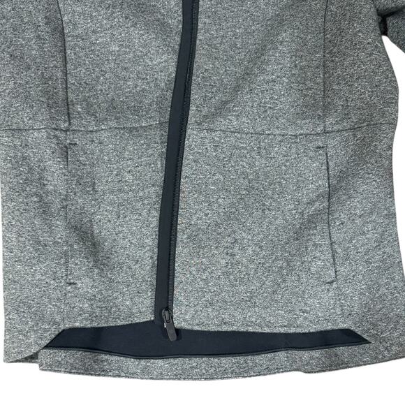 Lululemon Women's Size 6 Going Places Jacket Heathered Speckled Black Zip Up - Picture 8 of 9